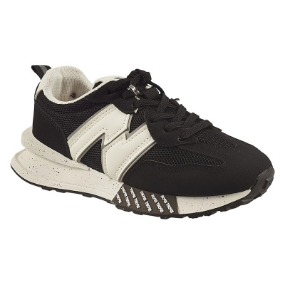 Кроссовки школьные Baden KPJ004-020 чёрный 01